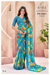 Pranjul Vol 4 By Kiyra Georgette Printed Online Daily Wear Saree Wholesale